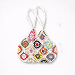 Load image into Gallery viewer, Bohemian Hand-Crochet Shoulder Bag Women N6E086