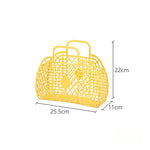 Load image into Gallery viewer, Collapsible Ventilated Plastic Shopping Basket S5P390