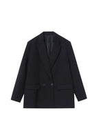 Load image into Gallery viewer, Double Breasted Loose Fit Blazer Women N6F012