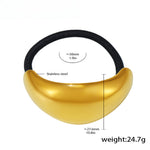 Load image into Gallery viewer, 18K Gold Plated Titanium Steel Butterfly Hair Tie S5P452