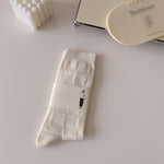 Load image into Gallery viewer, Vertical Stripe Crew Socks Women Cotton Stackable M5A307