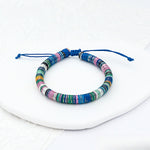 Load image into Gallery viewer, Waterproof Waxed Cord Braided Bracelet S5P625