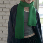 Load image into Gallery viewer, 100% Pure Wool Solid Scarf Women Winter Lightweight N6H223