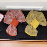 Load image into Gallery viewer, Vintage Stripe Knit Scarf Women Wool Blend N6H312