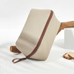 Load image into Gallery viewer, Grey Canvas Zipper Toiletry Bag Organizer Portable S5P847