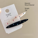 Load image into Gallery viewer, Colorful Polka Dot Geometric Duckbill Clip Women S5P907