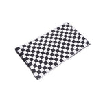 Load image into Gallery viewer, Checkerboard Knit Scarf Women Black Brown N6H250