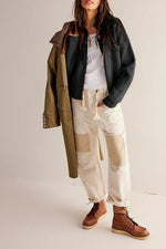 Load image into Gallery viewer, Stand Collar Cardigan Women Solid Knit Open Front N5A891