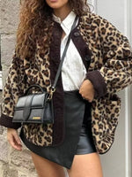 Load image into Gallery viewer, Leopard Print Casual Jacket Women Loose Fit N5A752