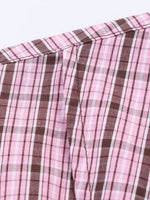 Load image into Gallery viewer, Bow Tie Detail Gingham Shirt Women N6C112