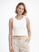 Load image into Gallery viewer, Rib Knit Tank Top Women N6C237