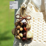 Load image into Gallery viewer, Natural Bodhi Seed Handheld Chime Bag Charm Gift Set N6F305