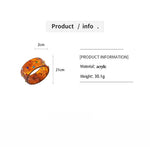 Load image into Gallery viewer, Vintage Resin Rhinestone Rivet Geometric Bangle Women N6H072