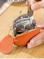 Load image into Gallery viewer, Vintage Leather Coin Purse Women N6B199