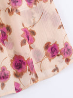 Load image into Gallery viewer, Retro Floral Layered Blouse Women N6C116