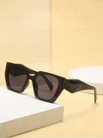 Load image into Gallery viewer, Cat Eye Wide Temple Sunglasses Women N6B212