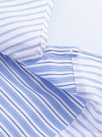 Load image into Gallery viewer, Striped Spliced Shirt Open Front Casual N6C093