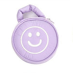 Load image into Gallery viewer, Round Embroidery Makeup Key Card Pouch Women Portable S5P860