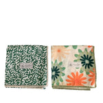 Load image into Gallery viewer, Vintage Pure Cotton Small Square Scarf Women M5A339