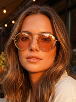 Load image into Gallery viewer, Rainbow Round Frame Sunglasses Women N6B175