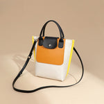 Load image into Gallery viewer, Nylon Colorblock Tote Bag Large Capacity Shoulder N6F159