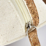 Load image into Gallery viewer, Shell Shape Canvas Makeup Bag Women Travel Wood Grain S5P851