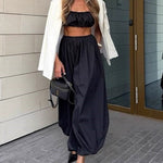 Load image into Gallery viewer, Streetwear Cotton Harem Pants Loose Wide Leg N6A066