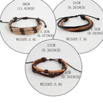 Load image into Gallery viewer, Leather Braided Bracelet S5P602