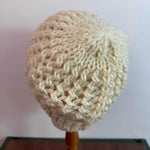 Load image into Gallery viewer, Vintage Hollow Knit Beanie Oversize Face Slimming N6H231