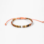 Load image into Gallery viewer, Woven Velvet-Finish Flat Wide Bracelet S5P619