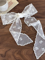 Load image into Gallery viewer, Lace Scarf Headband Long 130cm Women N6C008