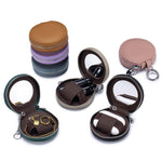 Load image into Gallery viewer, Genuine Leather Round Lipstick & AirPods Case N6E067