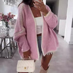 Load image into Gallery viewer, Chunky Knit Cardigan Women Winter Warm Oversized N5A829
