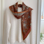 Load image into Gallery viewer, Women's Cotton Linen Printed Scarf Shawl N6J143