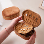 Load image into Gallery viewer, Velvet Jewelry Organizer Box Creative S5P830