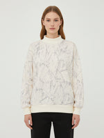 Load image into Gallery viewer, Oversize Pullover Sweatshirt Women Print Design N6B093