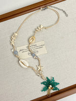 Load image into Gallery viewer, Bohemian Coconut Seashell Bead Necklace Women N6A210