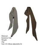 Load image into Gallery viewer, Simple French Thin Stripe Scarf Women Versatile M5A338