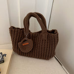 Load image into Gallery viewer, Women's Woven Cotton-Feel Shoulder Phone Bag N6J172