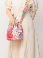 Load image into Gallery viewer, Bohemian Canvas Bucket Shoulder Bag Women N6C305