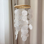 Load image into Gallery viewer, Mirror Shell Wind Chime Home Balcony Bedroom Decor N6F312
