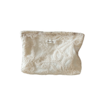 Load image into Gallery viewer, Ivory Lace Embroidered Cotton Organizer Canvas Lining S5P332