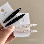 Load image into Gallery viewer, Colorful Polka Dot Geometric Duckbill Clip Women S5P907