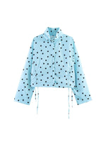Load image into Gallery viewer, Polka Dot Balloon Jacket Shorts Set Women Casual N6F207