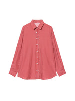Load image into Gallery viewer, Striped Poplin Loose Shirt Women N6C099