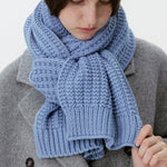 Load image into Gallery viewer, Solid Chunky Knit Scarf Women Winter Warm N6H252