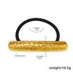Load image into Gallery viewer, 18K Gold Plated Titanium Steel Butterfly Hair Tie S5P452