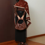 Load image into Gallery viewer, Bow Thin Resort Faux Cashmere Scarf Women Warm Cape M5A337