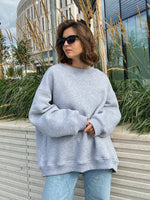 Load image into Gallery viewer, Brushed Fleece Hoodie Relaxed Mid Heavy N5Z412