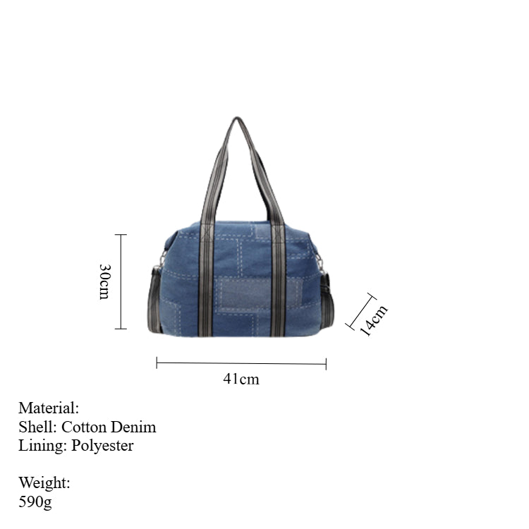 Denim Crossbody Bag Multi-Carry System S5P293